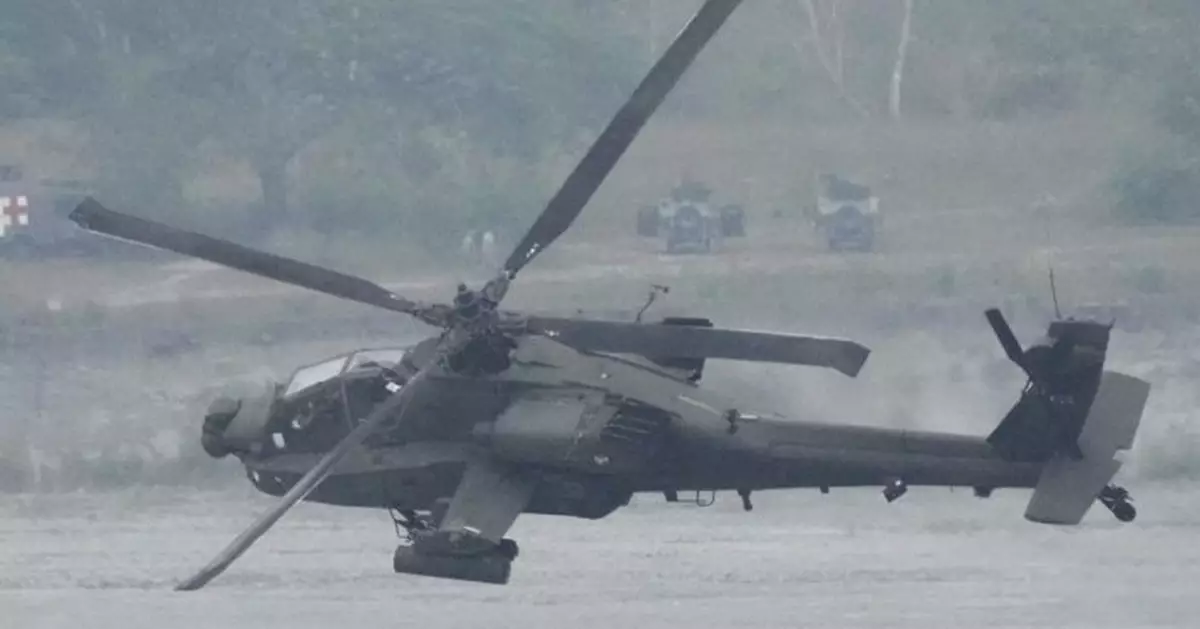 美軍2架阿帕奇直升機墜毀 至少3名飛行員罹難