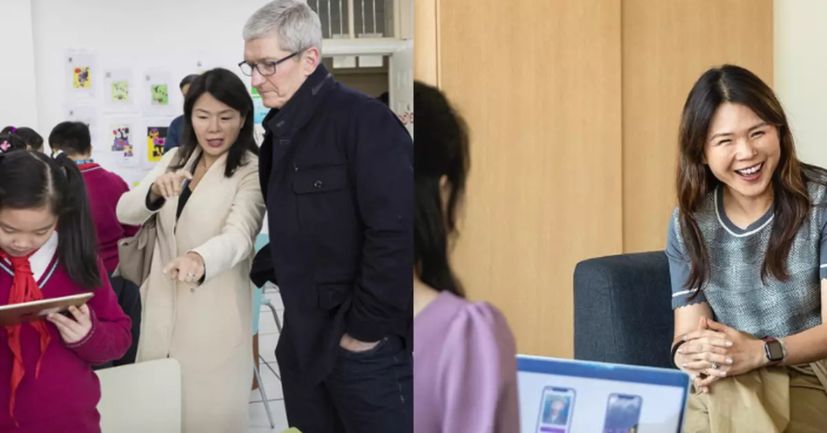4孩超人媽事業家庭兼顧 蘋果大中華經理曾獲喬布斯親挖角