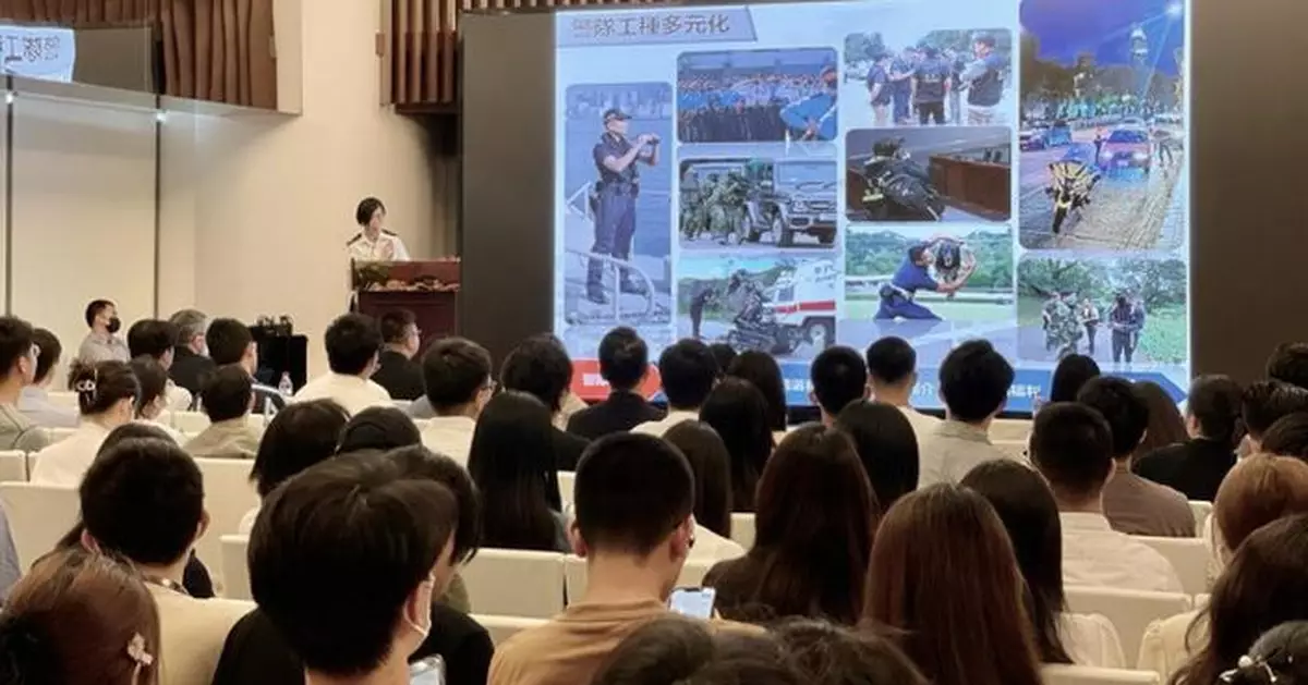 警隊深圳招募大學生 逾130人參與有人即場投考