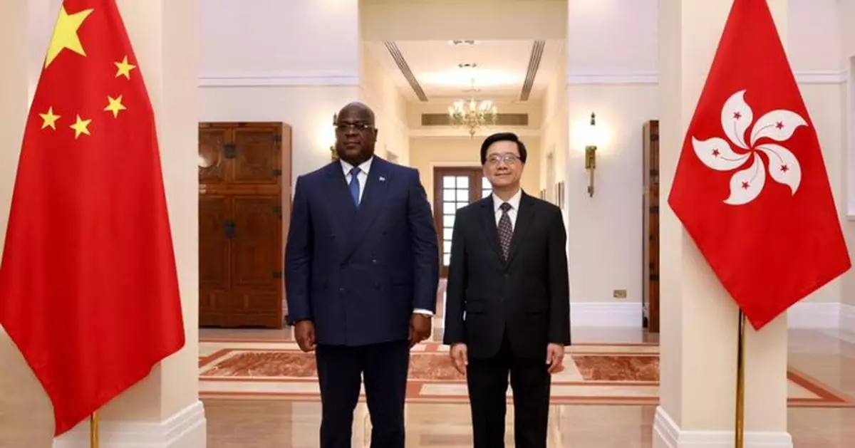 與剛果民主共和國總統會面  李家超：香港是「一帶一路」重要節點
