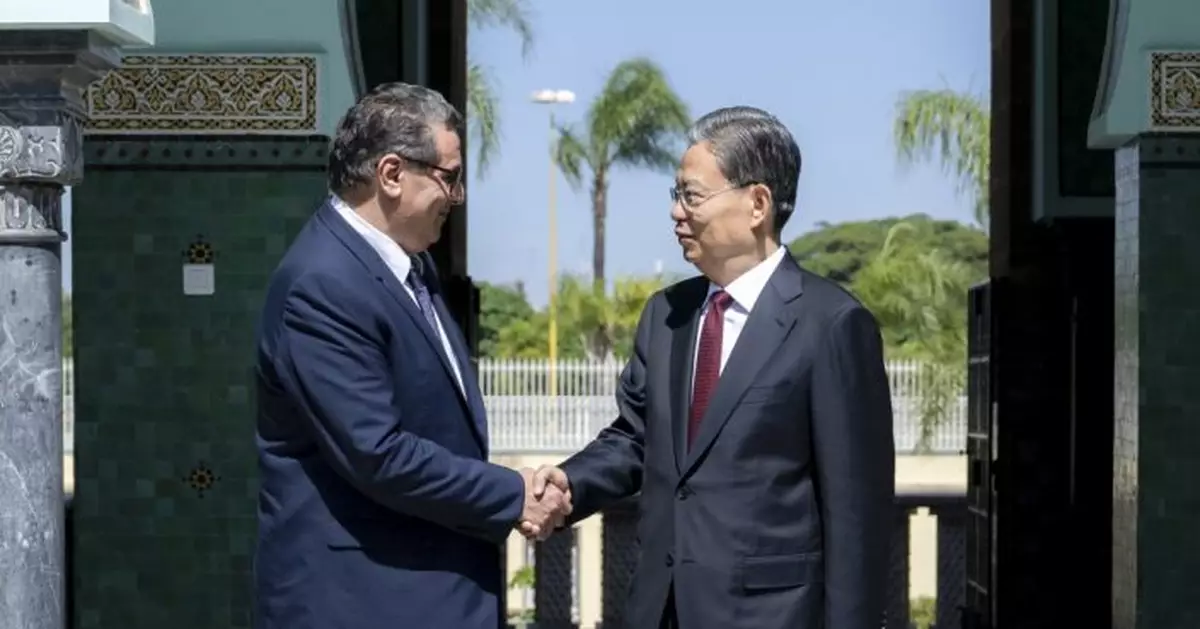 趙樂際訪問摩洛哥 願深化兩國一帶一路合作