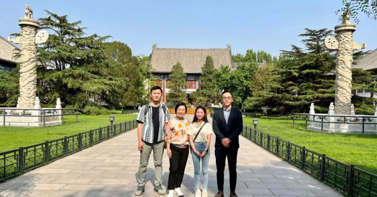 蔡若蓮結束北京拜訪行程  其間與夏寶龍會面探望在京研習港教師