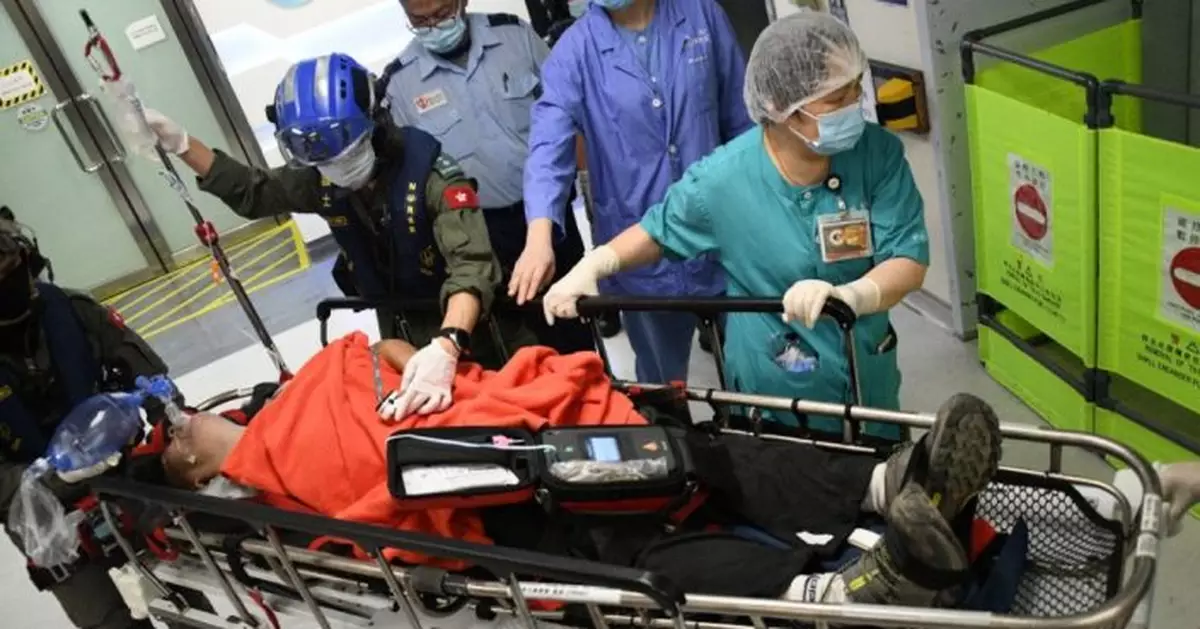 暑熱警告下5旬漢大埔行山暈倒昏迷 直升機救起送院