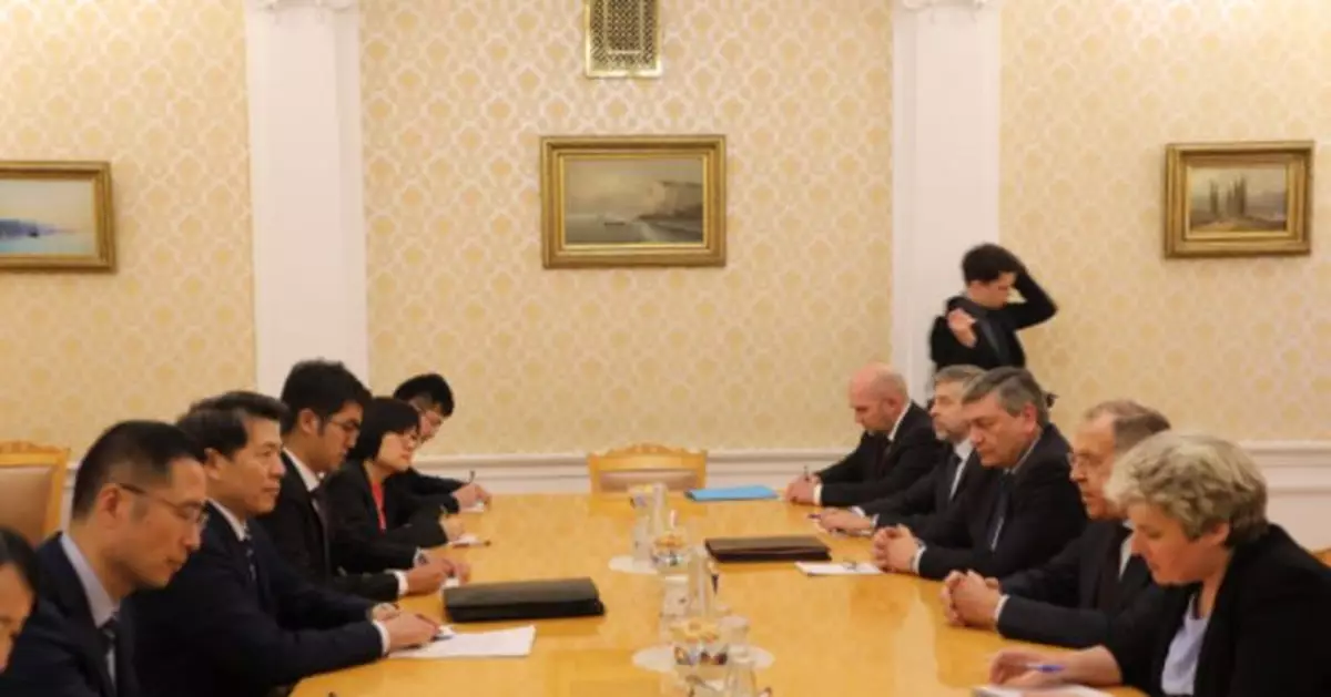 李輝晤俄外長拉夫羅夫 落實習普共識加強雙多邊戰略協作