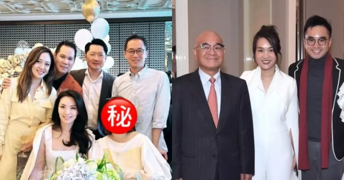 千億名媛鄭志雯秘密誕第五胎 攜BB現身名流聚會