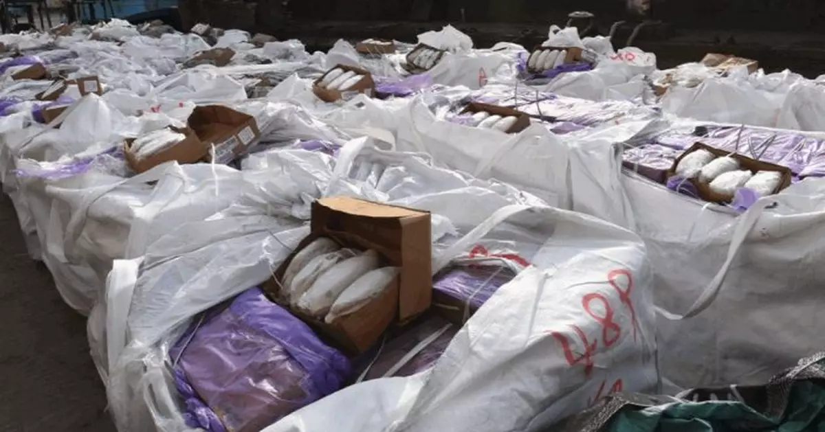 海關進行反走私行動 橫瀾島截3船檢40噸凍肉