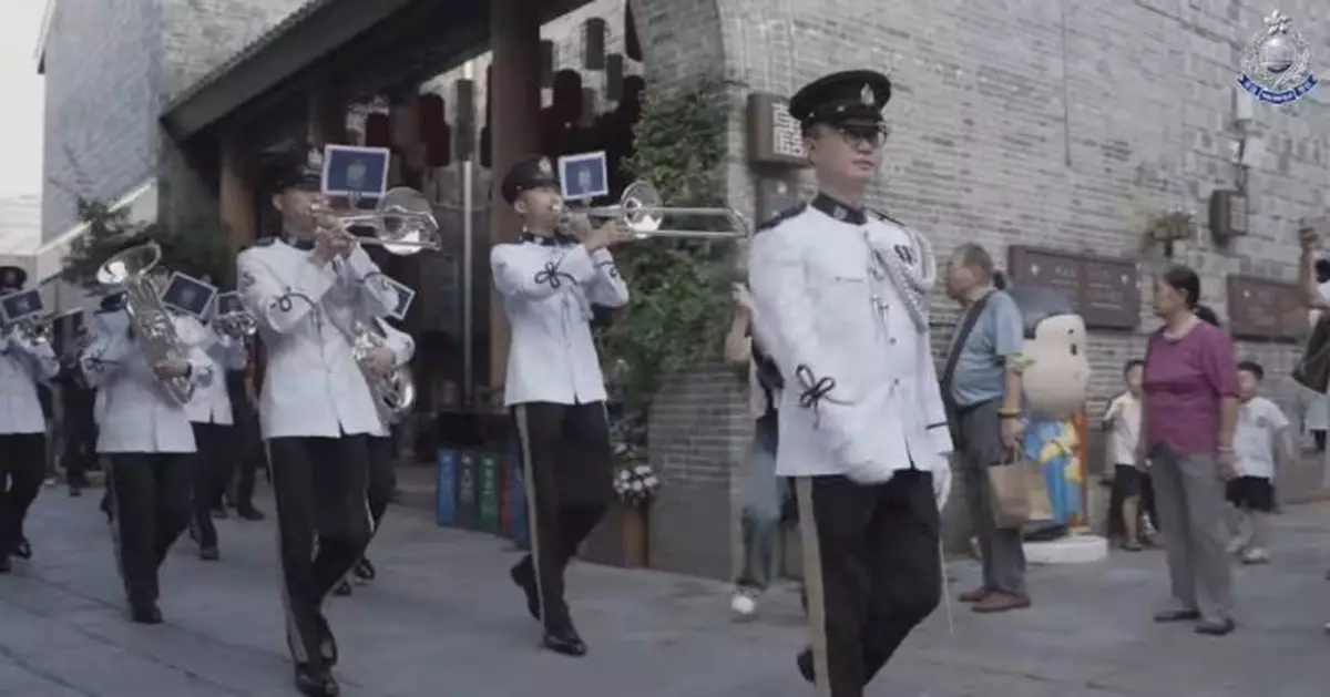香港警察銀樂隊武漢演奏3日 以音樂扣緊兩地民心