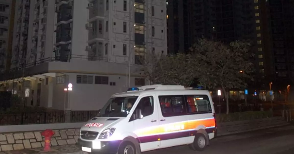 元朗洪福邨遭3匪扑頭劫8萬 65歲男子頭腳受傷送院
