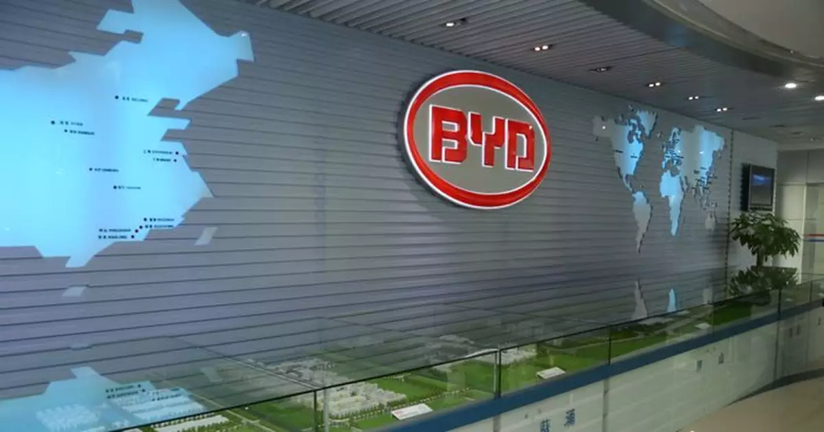 比亞迪首季純利倒退55.38% 營業收入降11.82%