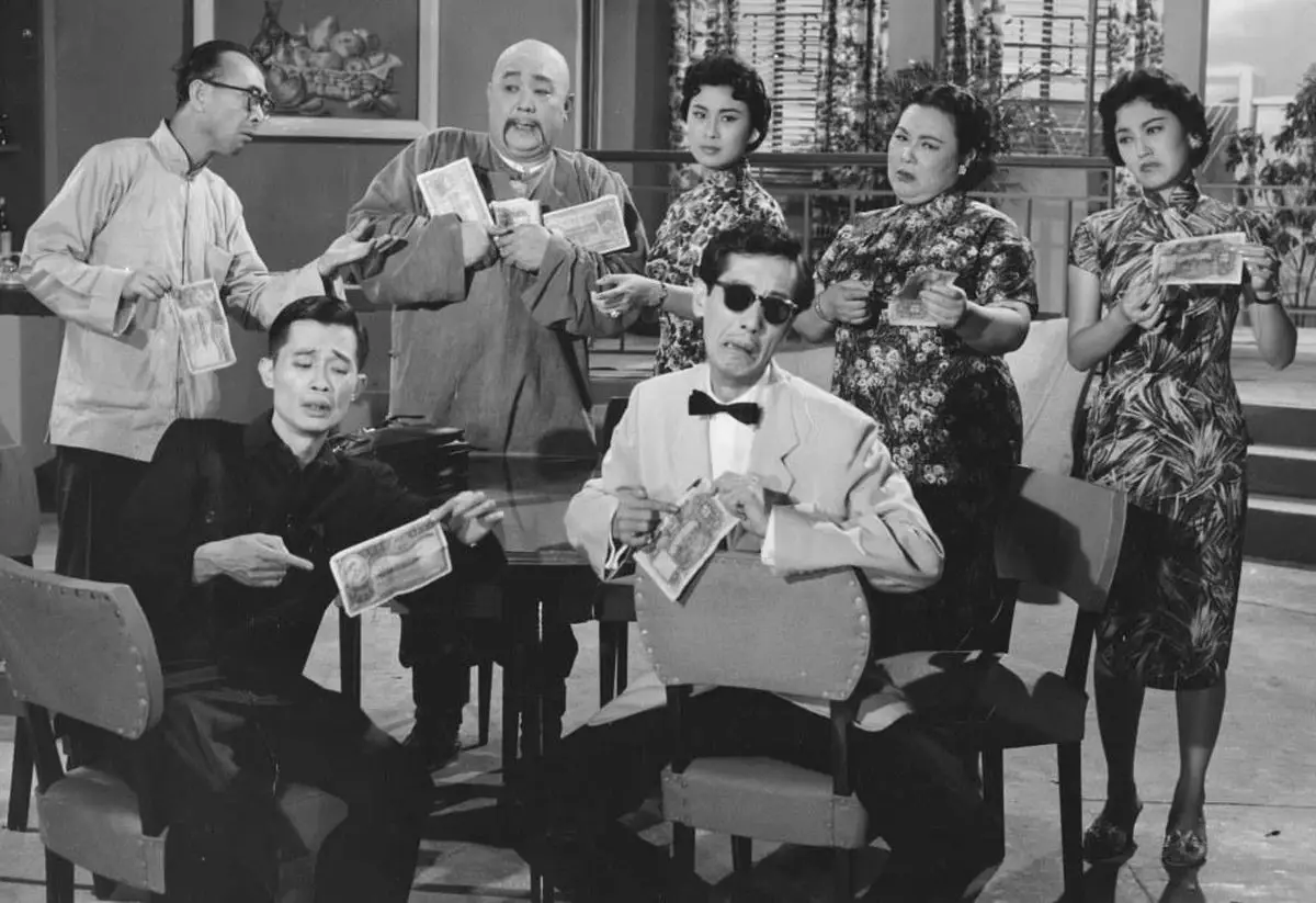 羅艷卿於1960拍攝的《烏龍王發達記》。