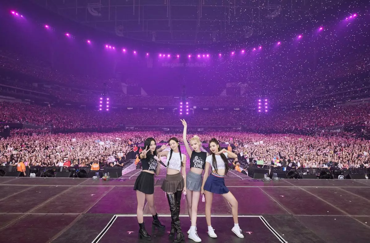 BLACKPINK自去年10月開始《BORN PINK》巡迴演唱會(BLACKPINK Twitter圖片)