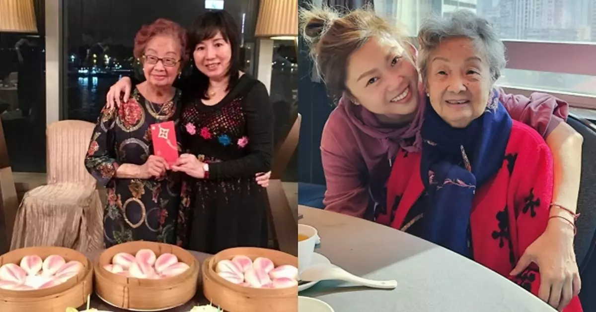 梅小惠媽媽離世享耆壽92歲 梅小青：媽媽永遠在我們心中