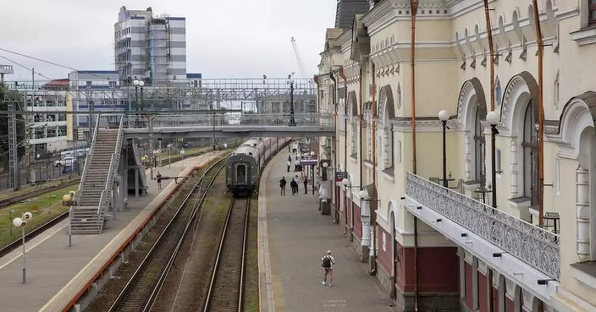 金正恩乘專用列車訪俄 海參崴火車站大幅加強警備