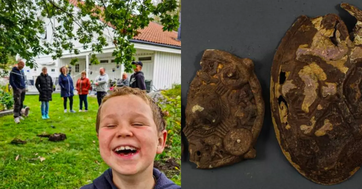 花園找丟失耳環 挪威居民意外發現千年古物