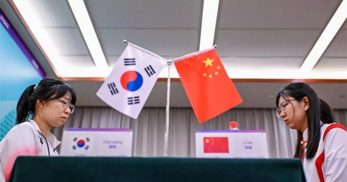 亞運會 | 國家隊奪圍棋女子團體金牌