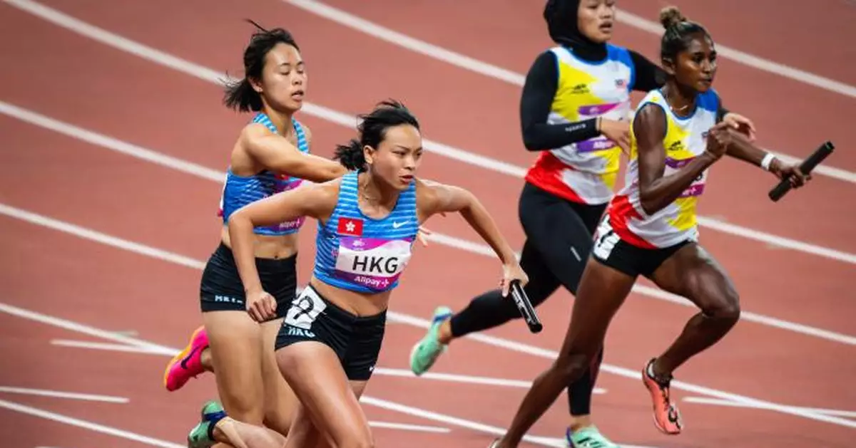 亞運會 | 田徑女子4x100米接力  巴林被取消資格  港隊升上第四名