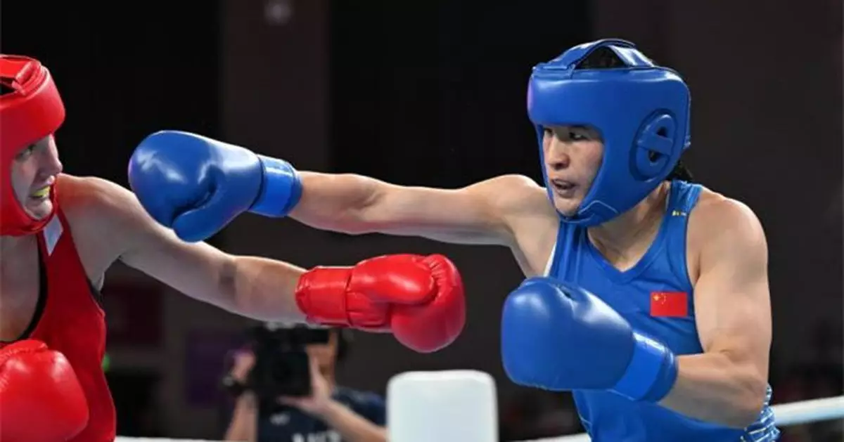 亞運會 | 拳擊女子75公斤級  國家隊李倩摘金
