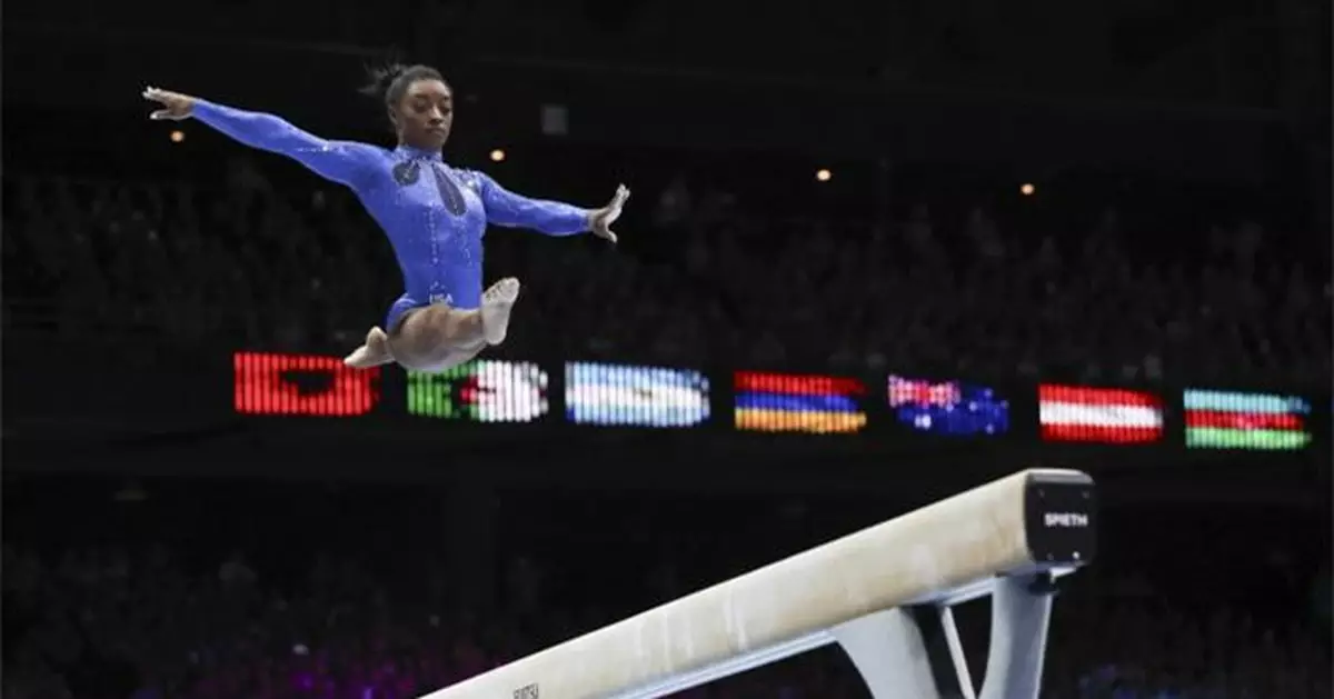 亞運會 | 美國體操名將拜爾斯奪得個人第六面世錦賽全能金牌