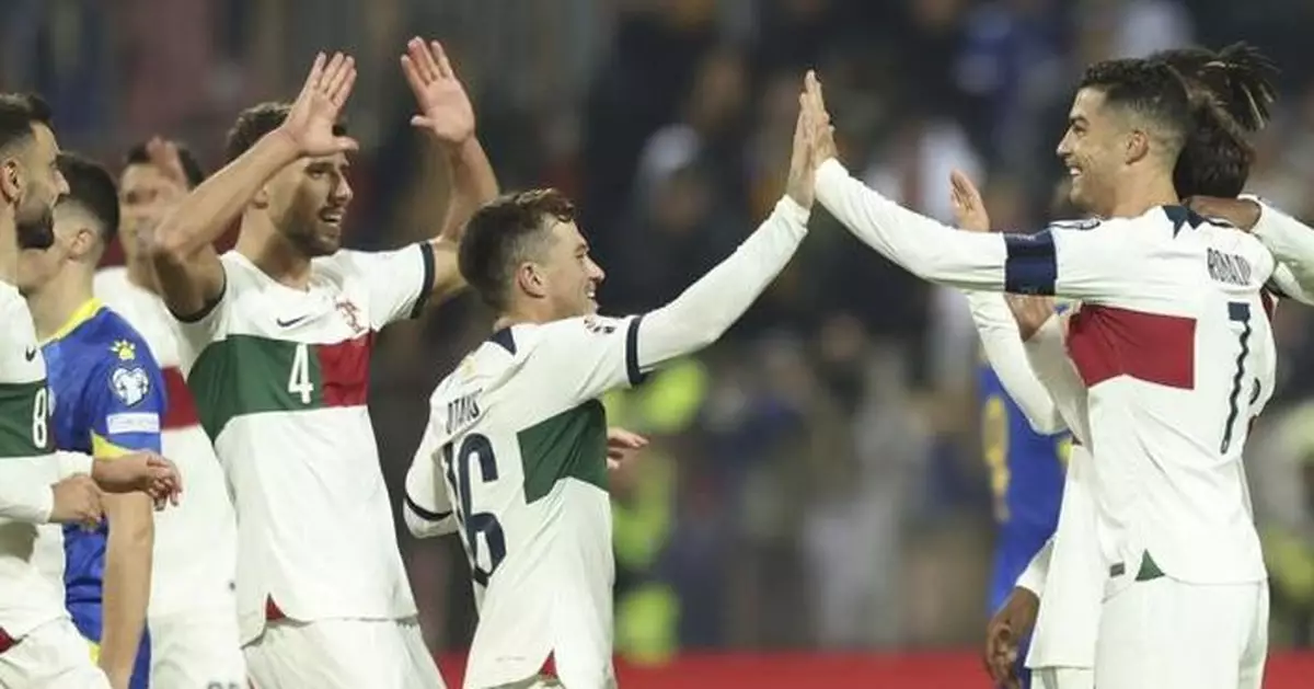 歐國盃外圍賽 葡萄牙5:0擊敗波斯尼亞 八戰全勝取出線資格　