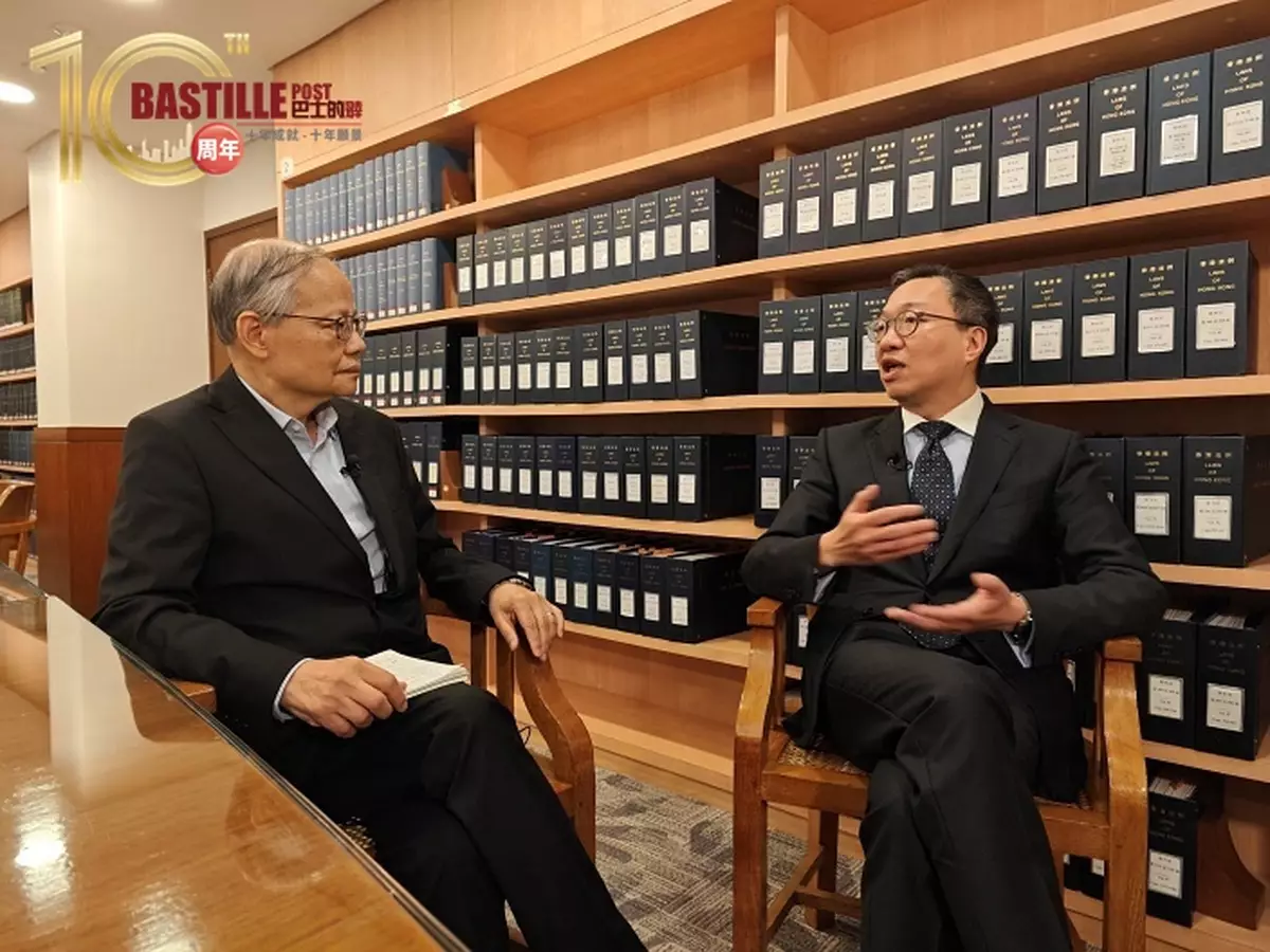 【巴士的報10周年專訪】針對抹黑港法治 林定國：嚴密防守 主動出擊