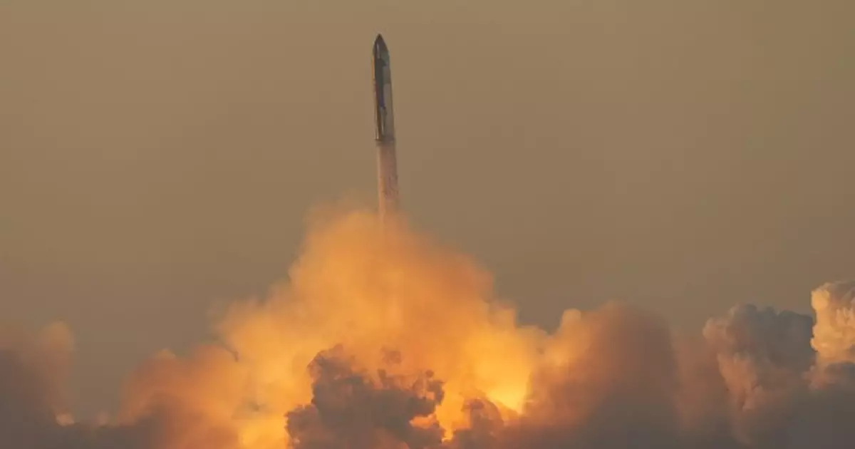 SpaceX「星艦」超重型火箭得州發射升空