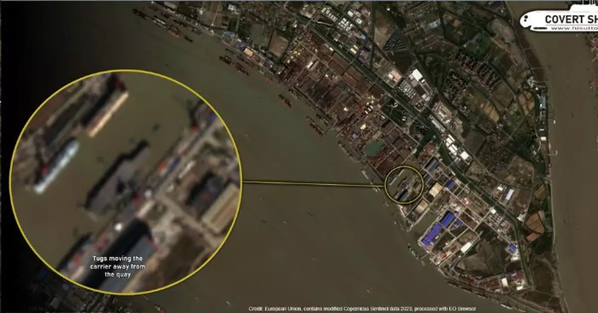 心情少少激動 福建艦離開碼頭 海試就在眼前