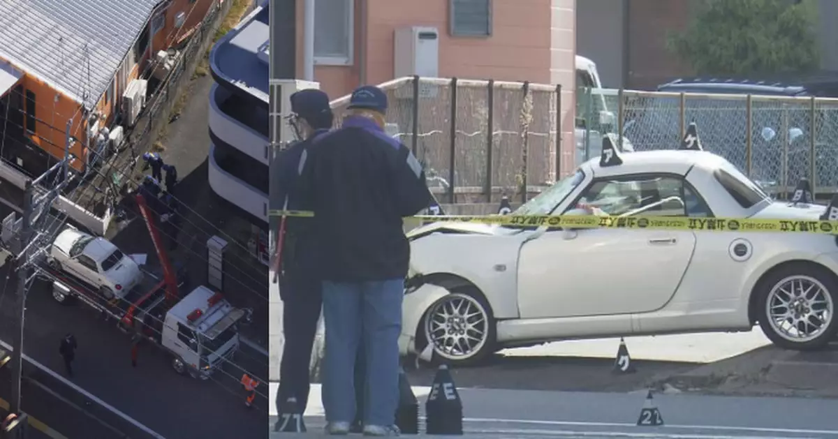 日本福岡縣私家車失控衝撞途人釀9傷 66歲司機被捕