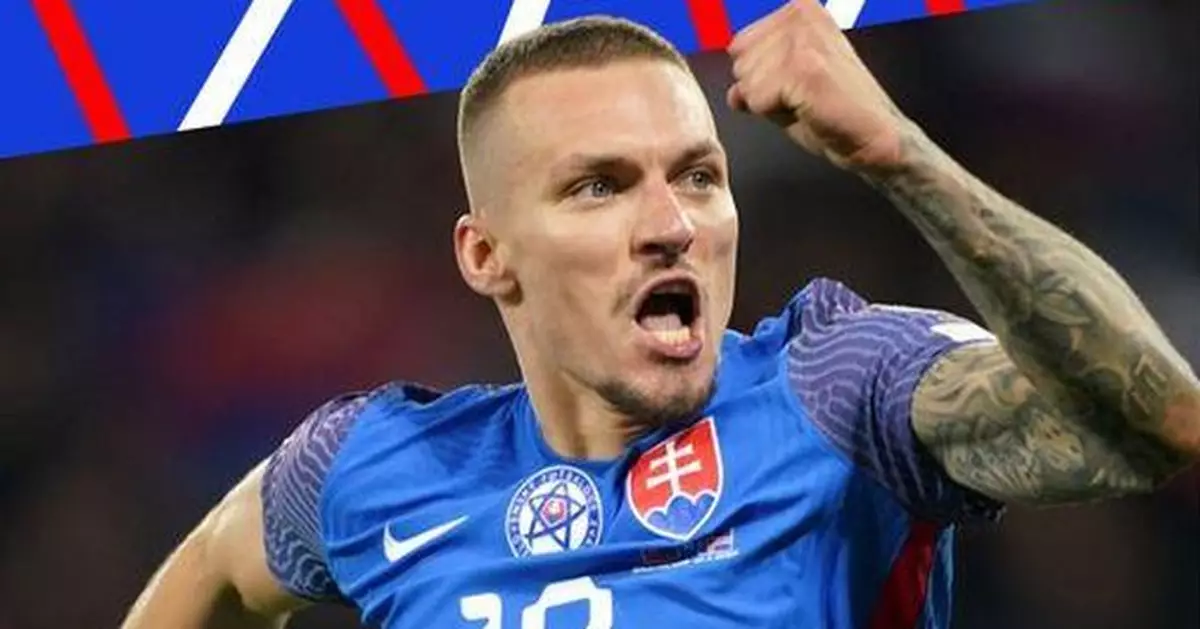 歐洲國家盃外圍賽 斯洛伐克4:2擊敗冰島
