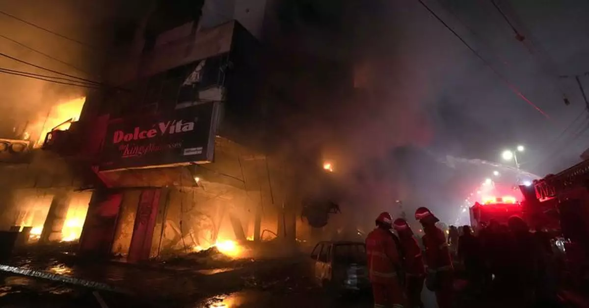 巴基斯坦卡拉奇商業大廈大火 至少3死1傷