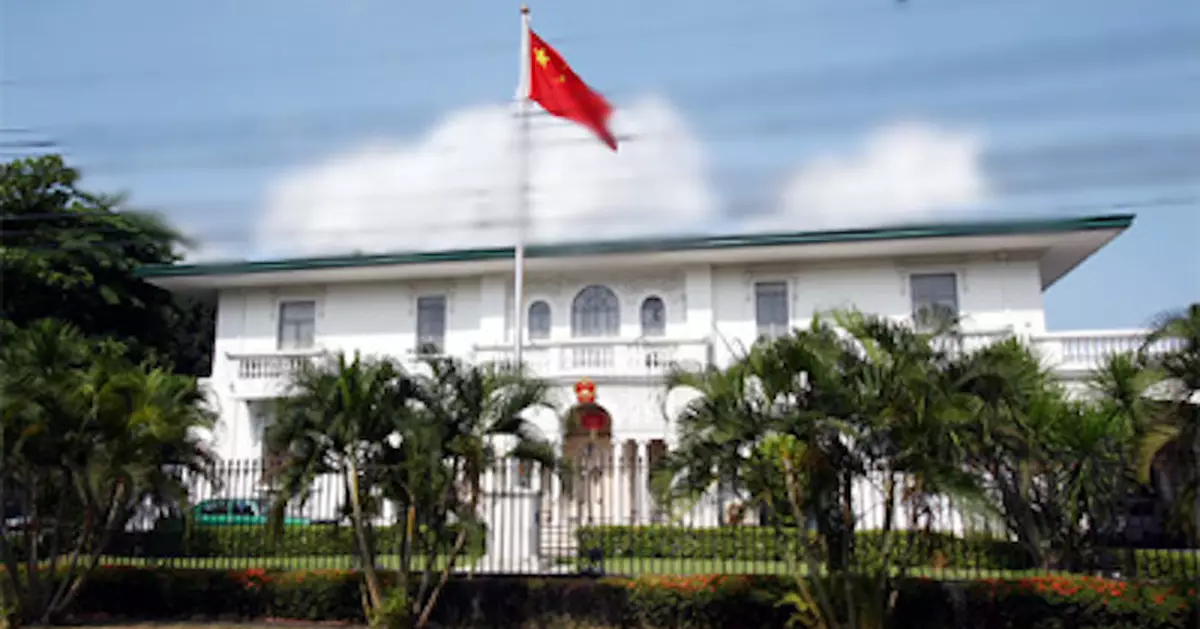 中國駐菲使館：奉勸美方勿在南海問題上挑事生非