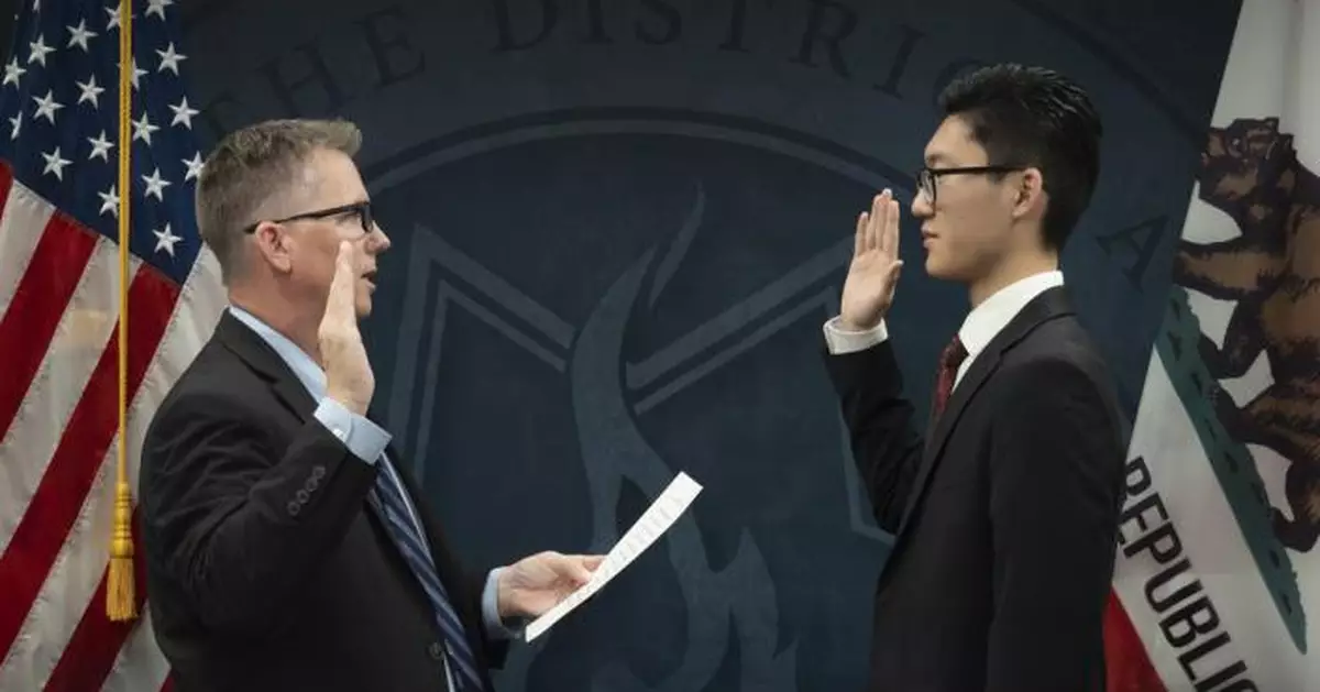 加州韓裔少年17歲通過律師考試 滿18歲即當上檢察官