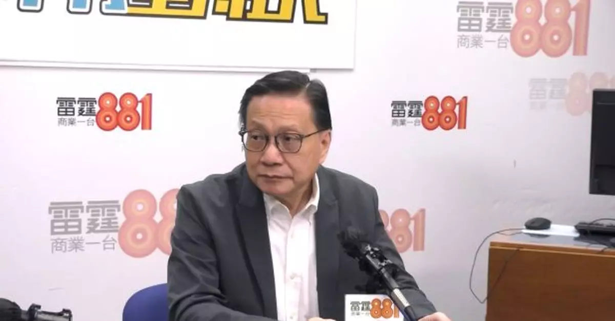 張炳良：香港要展示多元開放等優勢　不要讓人覺得「報喜不報憂」