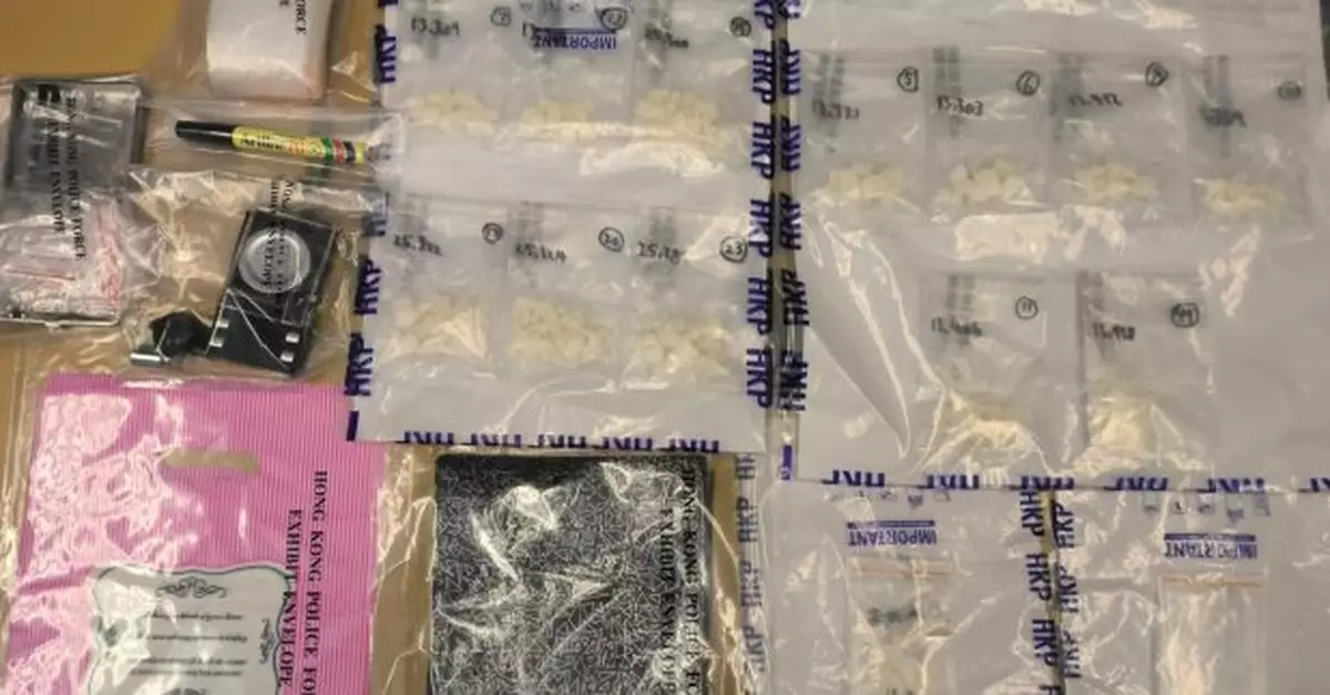 警方在長沙灣檢獲市值約36萬元毒品拘4人　其中一人未成年