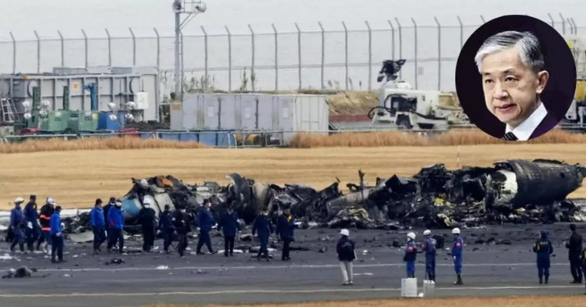 京指相撞日航客機上有14港人 無中國公民受傷