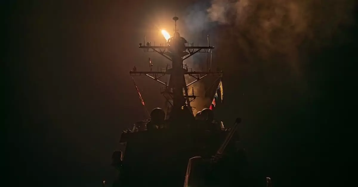 美軍稱戰斧式巡航導彈打擊胡塞武裝目標 削弱對方攻擊商船能力