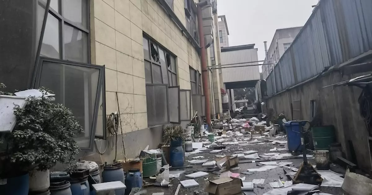 江蘇常州工廠粉塵爆炸8死8傷 應急管理部指導救援