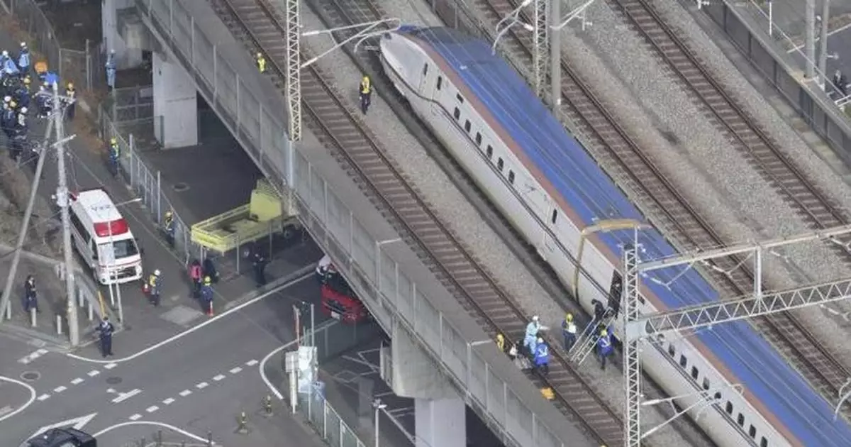 日本多條新幹線因停電停運部分乘客一度滯留 搶修工人兩傷送院