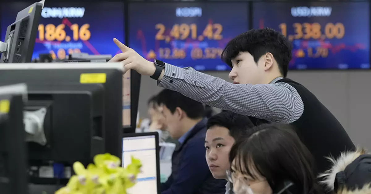 韓股收跌9 點   2月累升近6%