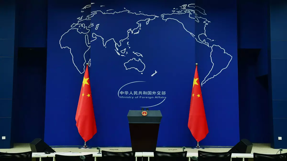 中國外交部網站圖片