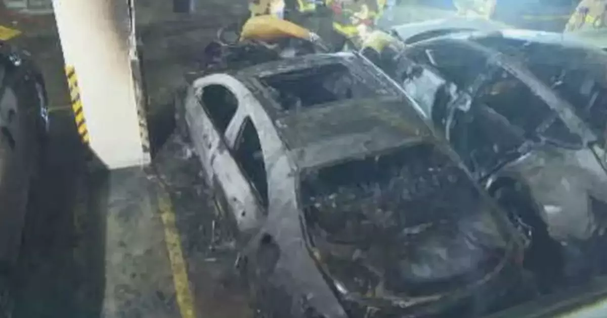 黃大仙停車場私家車起火傳爆炸聲 警列縱火案處理