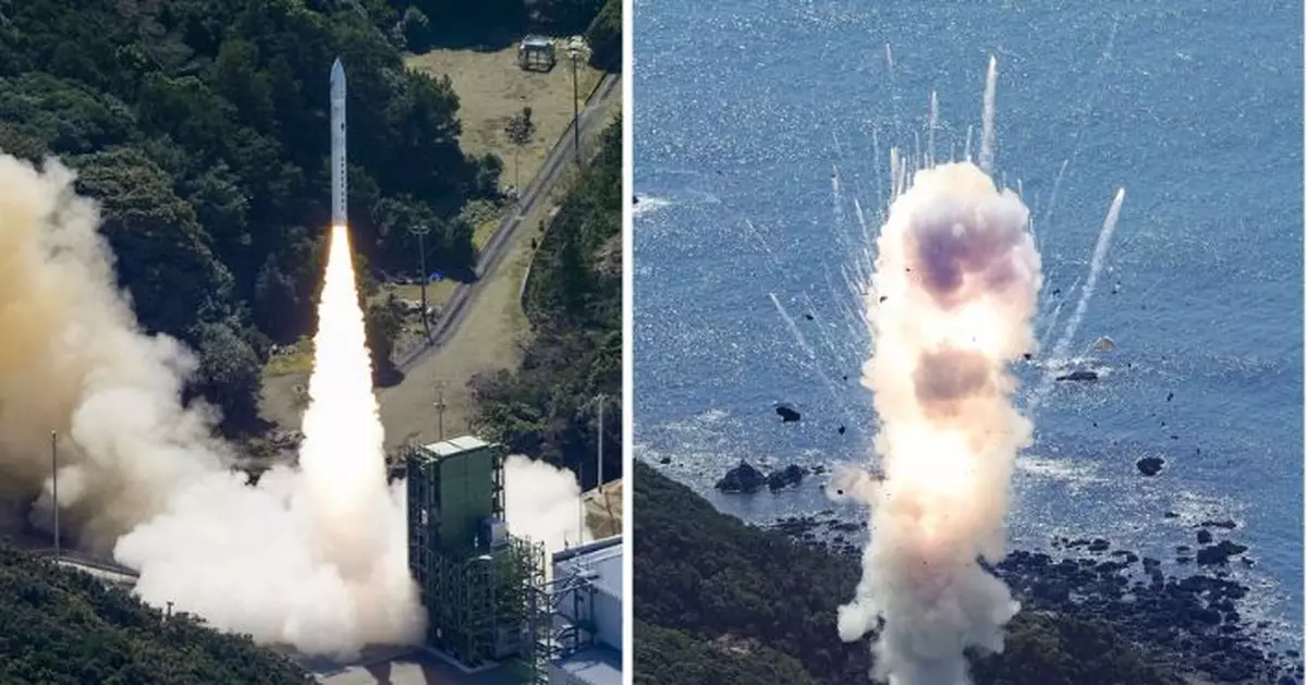載有政府實驗衛星 日本企業發射火箭爆炸