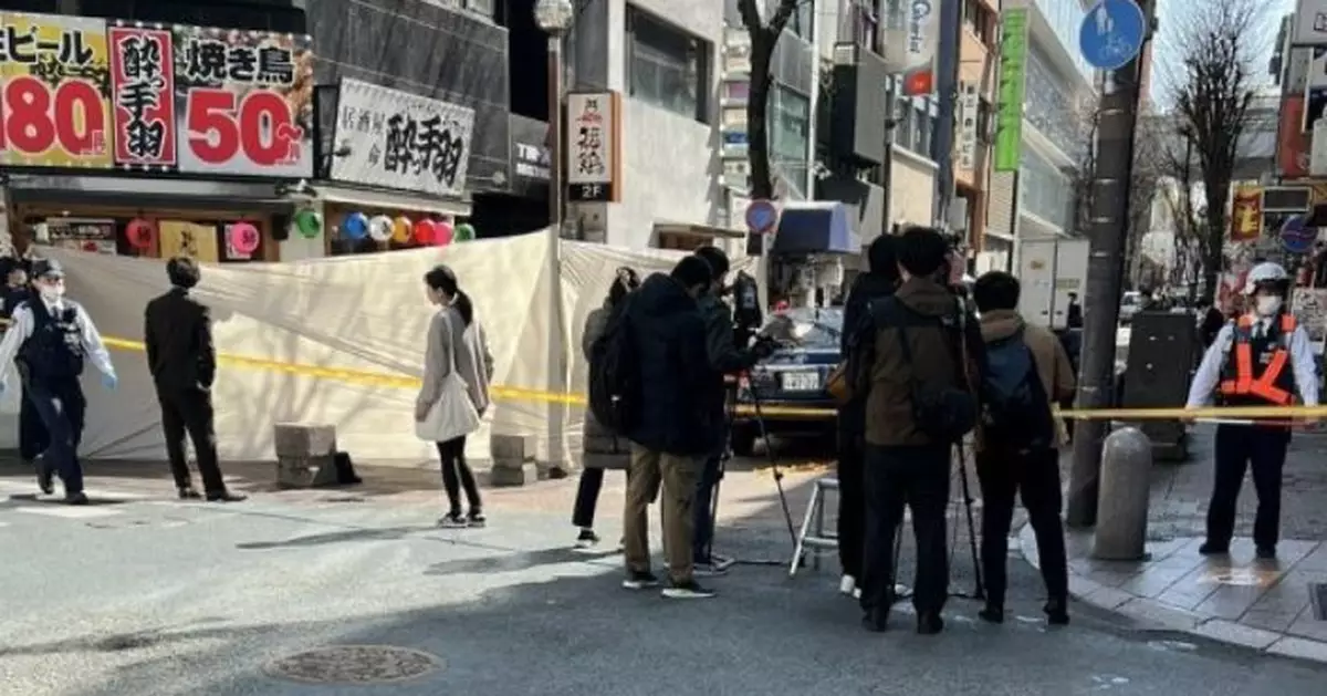 日本熊本「下通商店街」附近男子持刀斬人 3女遭刺傷
