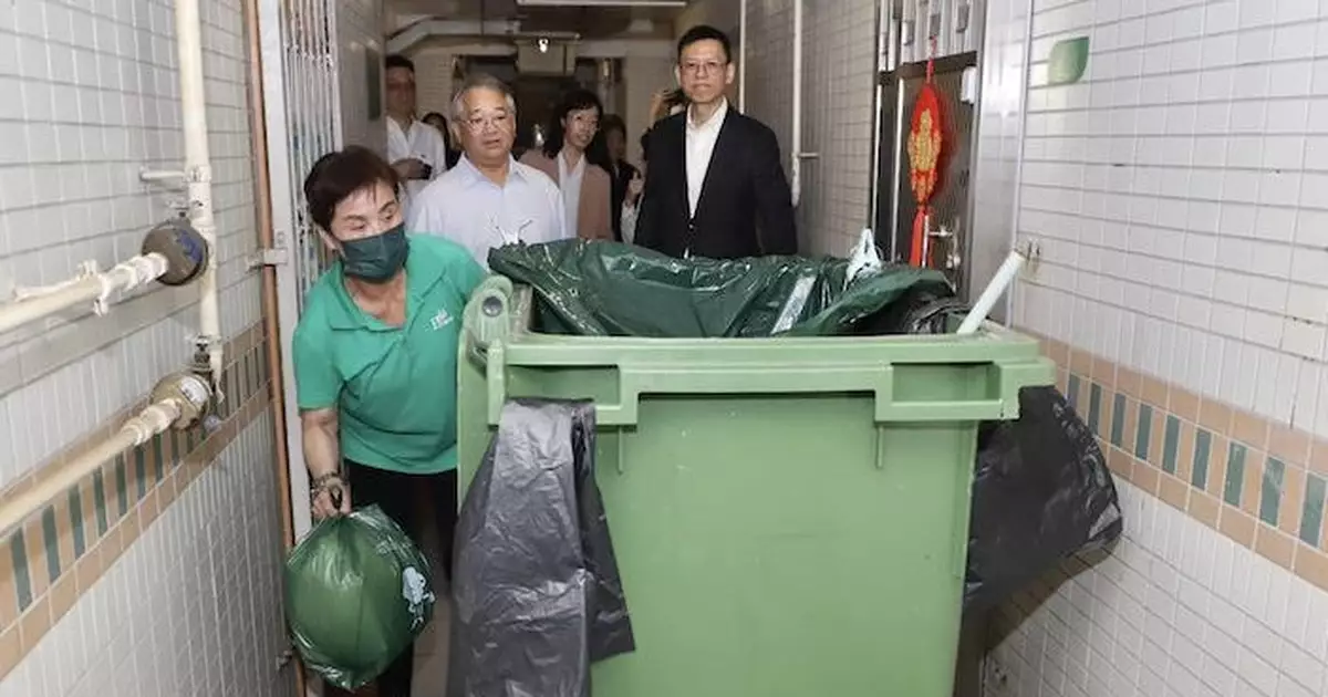 環保署：垃圾收費試行約一星期 近9成參加者願領取指定袋