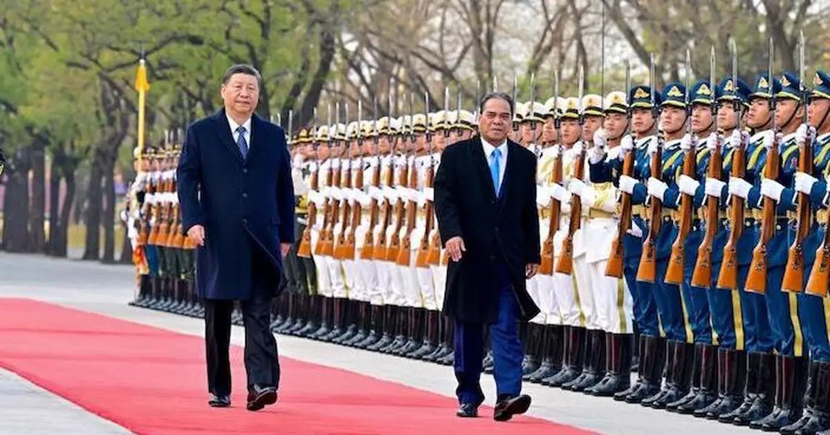 習近平晤密克羅尼西亞總統西米納 指中國與島國關係不應受第三方干擾