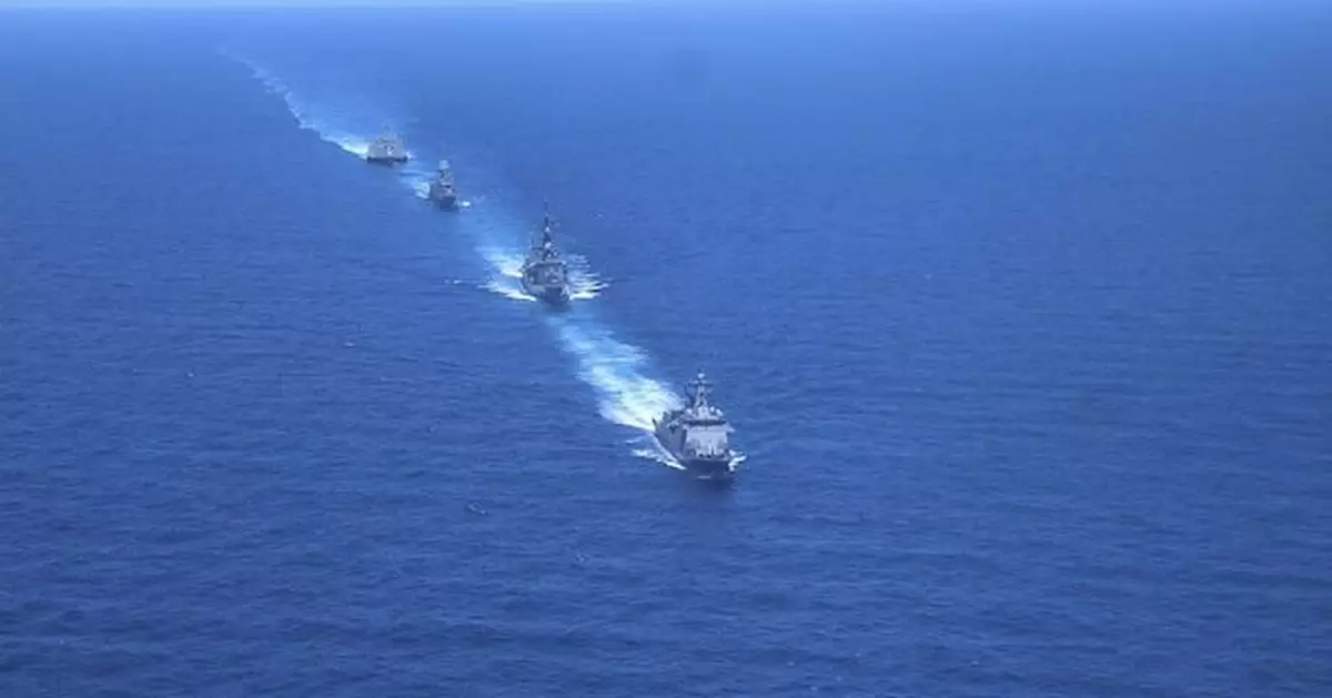 美菲周一展開「肩並肩」聯合軍演 將在南海舉行海上演習