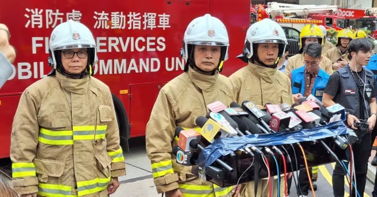 佐敦華豐大廈三級火消防處設專案組調查 警指初步未發現起火原因涉人為