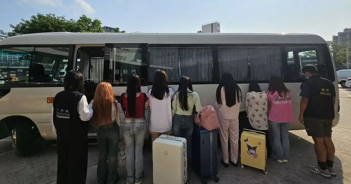 警方聯同入境處元朗掃黃 拘捕27名內地女子涉違反逗留條件