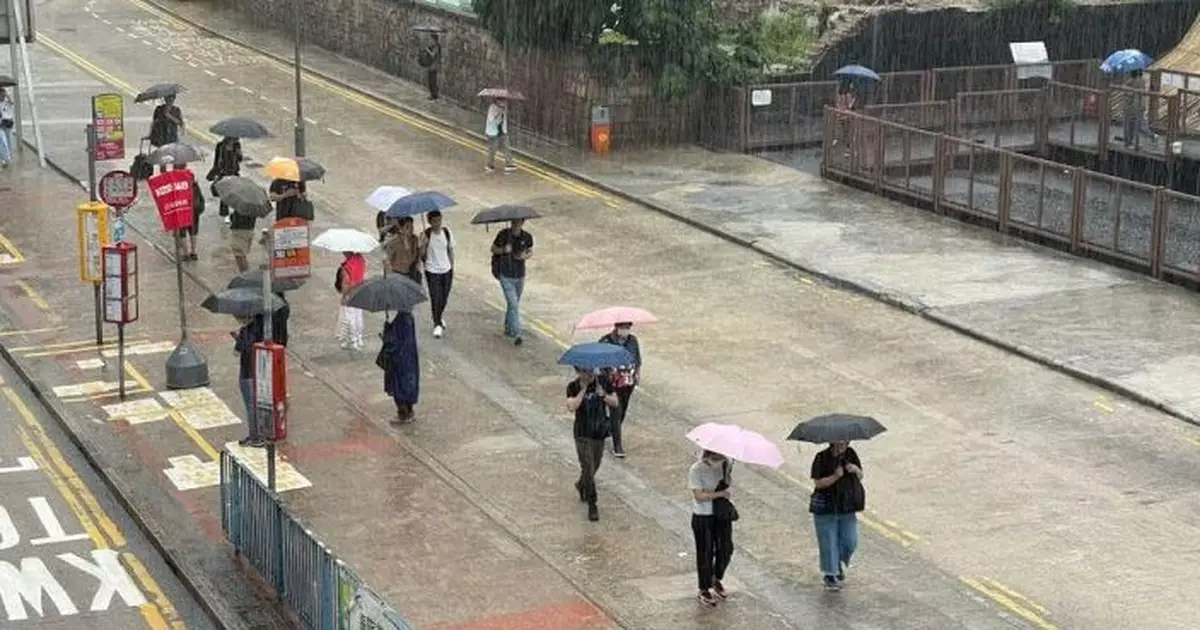 天文台取消黃雨警告信號