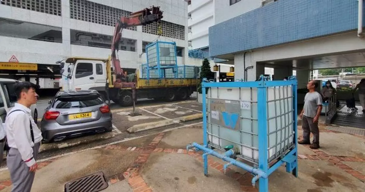 水務署：荃灣蕙荃路路段食水管滲漏　約晚上10時後恢復供水