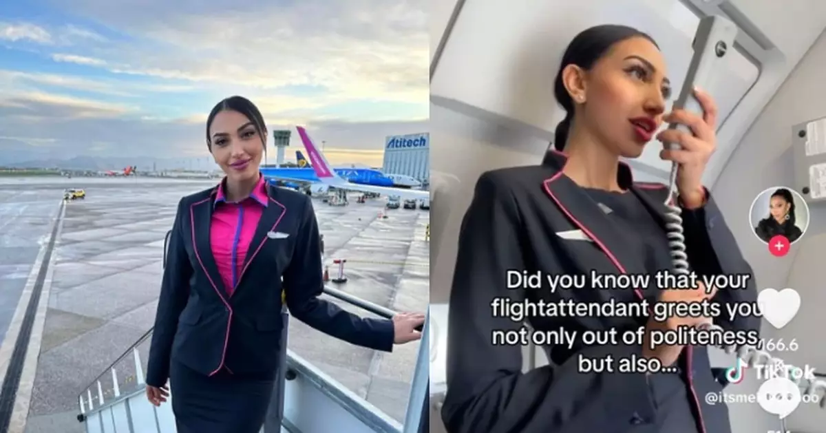 「空服員站登機口打招呼」並非只是禮貌？空姐揭背後藏1用意